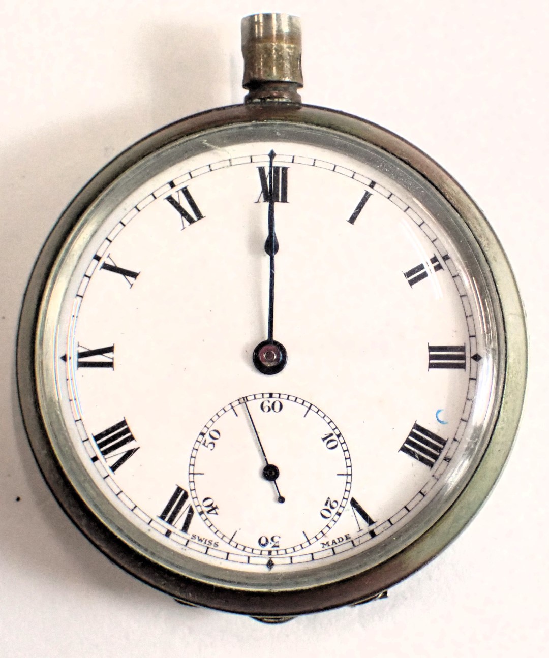 Two pocket watches, comprising a silver cased pocket watch, with key wind movement numbered 5273, in - Bild 2 aus 6