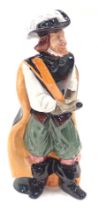 A Royal Doulton cavalier figure, HN2716, 25cm high.