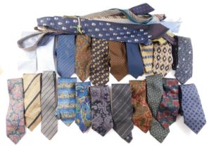 A large quantity of silk gentleman's ties, makers to include Piscador, Trophy, Pierre Cardin, Benjam