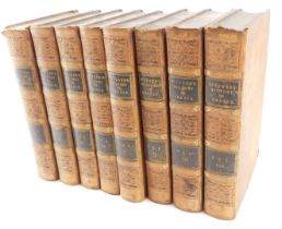 Mitford (William) The History of Greece, 8 vol., contemporary half calf , 8vo, 1838.