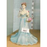 A Coalport Age of Elegance Summer Fragrance collectors figure.