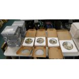 Various Wedgwood collectors plate, boxed.