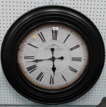 An Anton De Praiteau reproduction wall clock.