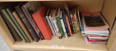 Hardback and paperback books, to include Beethoven, Plants and Flowers, and others. (1 shelf)