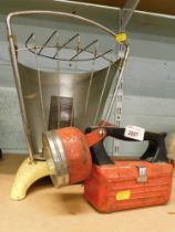 A paraffin heater and a Space Beam Torch. (2)
