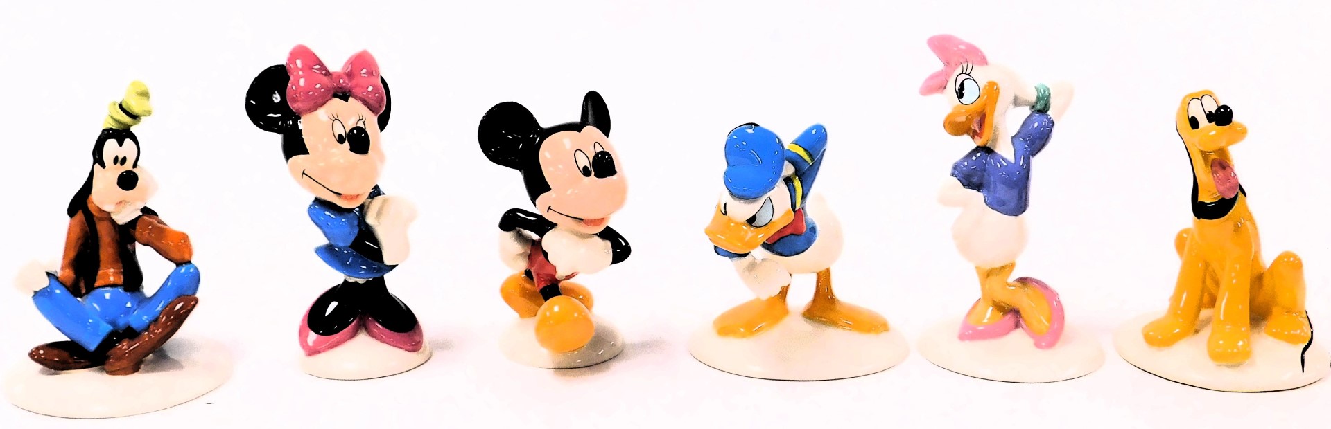 Six Royal Doulton The Mickey Mouse Collection figures, comprising Pluto, Goofy, Daisy Duck, Mickey M - Image 2 of 3