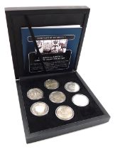 A Queen Elizabeth II Complete Crown Collection, in cupronickel, etc., with fitted case and certifica