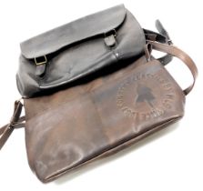 An MCS Country Classics leather shoulder bag, and a further shoulder bag. (2)