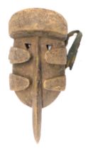 A Bete Nyabwa maou (spider mask) Cote D'Ivoire, approx 50 years old, 51cm high.