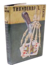Fleming (Ian). Thunderball, published by Jonathan Cape, first edition 1961, later dust jacket 1982,