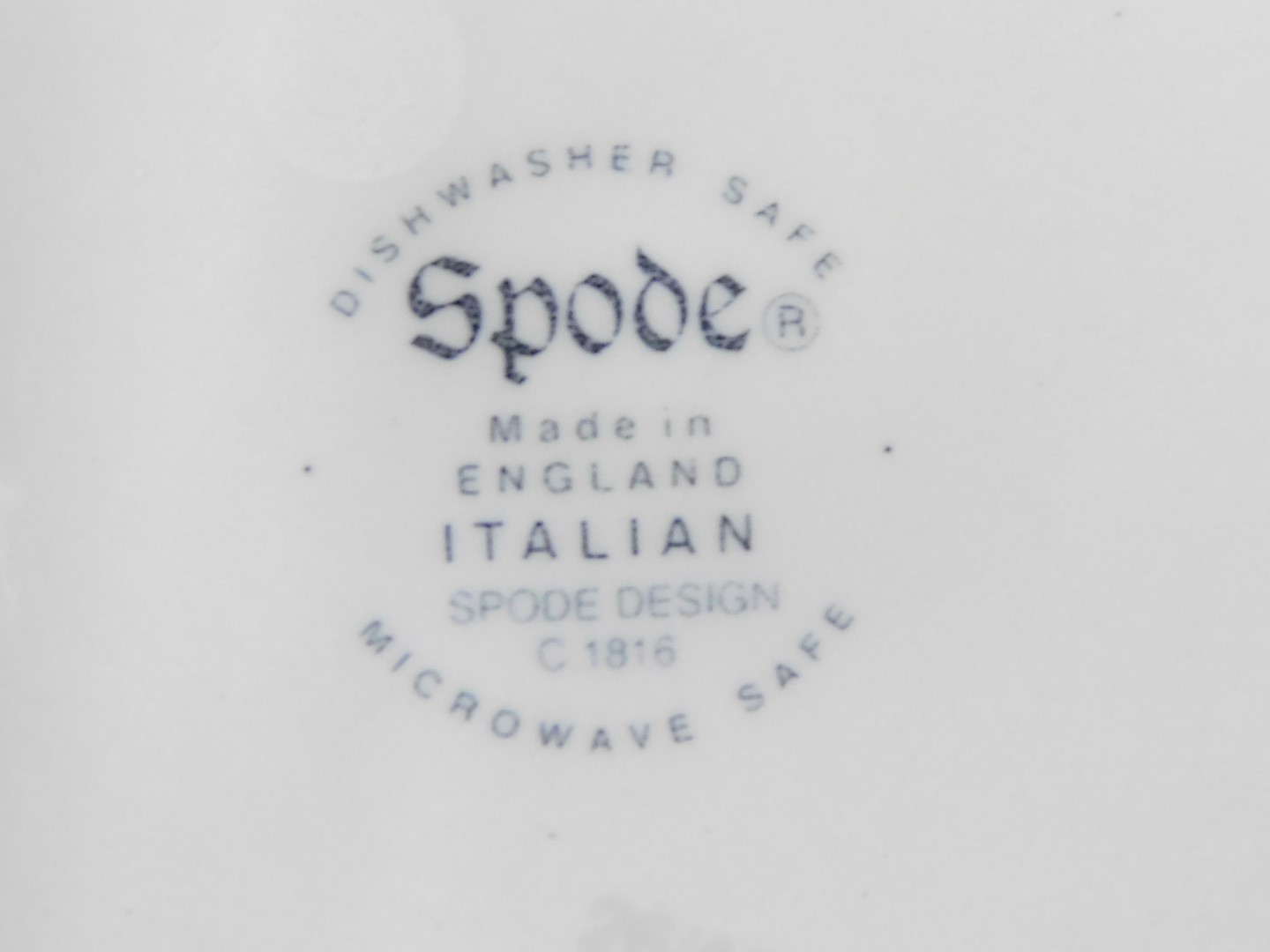 A Copeland Spode Italian rectangular jardiniere, with canted corners and a moulded base, printed mar - Image 2 of 2