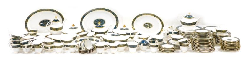 A large quantity of Royal Doulton Carlyle pattern dinner and teaware, to include tureen, some covers