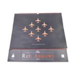 A 2001 Red Arrows Aerobatic Team calendar.