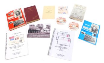 A collection of Rhodesia & British South Africa ephemera books and computer disc, containing stamp c