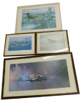 After Philip West. Royal Britannia, artist signed limited edition print, also signed by wing command