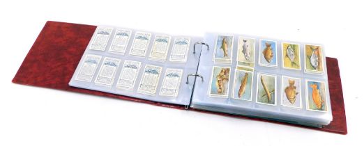 A quantity of cigarette cards, mainly Players and Wills, to include Old English Garden Flowers, Cric