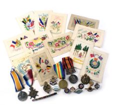 WWI and later related militaria, comprising The Civilisation and Defence medals, inscribed 9261PTEJ