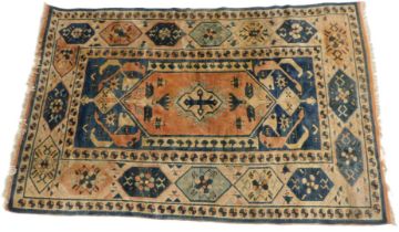 Withdrawn pre-sale. A middle eastern carpet.