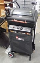 A Grill Chef gas barbecue.