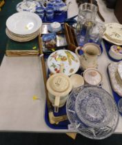 Decorative china and effects, comprising Royal Worcester Evesham tureen and cover, a Johnson Brother