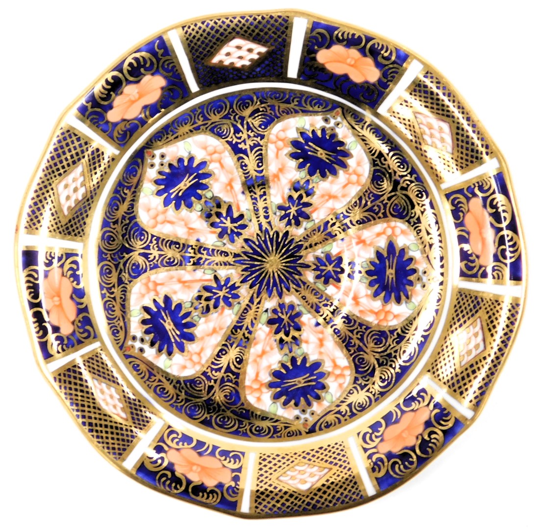 A group of Royal Crown Derby Imari porcelain, pattern no. 1128, comprising two graduated sugar bowls - Image 2 of 3