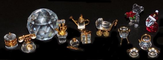 A group of Swarovski crystal, including a 50th anniversary of The Coronation of Queen Elizabeth II p