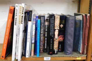 Books, items include Star Wars, No Escape Zone by Nick Richardson, etc. (1 shelf)