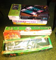 A quantity of vintage games, to include indoor cricket, football, chess for everyone, The Magnificen