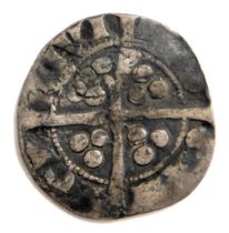 An Edward I silver hammered long cross penny.