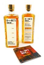Two bottles of Kings Inch Single Malt Scotch Whisky, to include a Director's Cut Small Batch Release