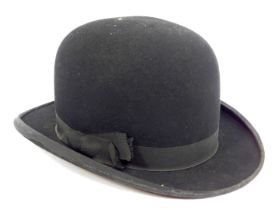 A Hepworths Champion felt bowler hat, internal circumference approx 54cm diameter.
