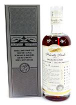 A bottle of Douglas Laing's Private Stock 2004 Single Malt Whisky, 232/294, boxed.