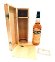 A bottle of Midleton Very Rare Irish Whiskey, bottled 2012, in fitted wooden case, the bottle signed