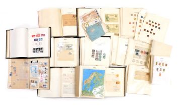 Stamps.- Scandinavia.- Finland- Sweden.- Denmark.- a mixed comprehensive collection of stamps contai