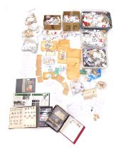 A large quantity of loose stamps, stamps in albums, etc.
