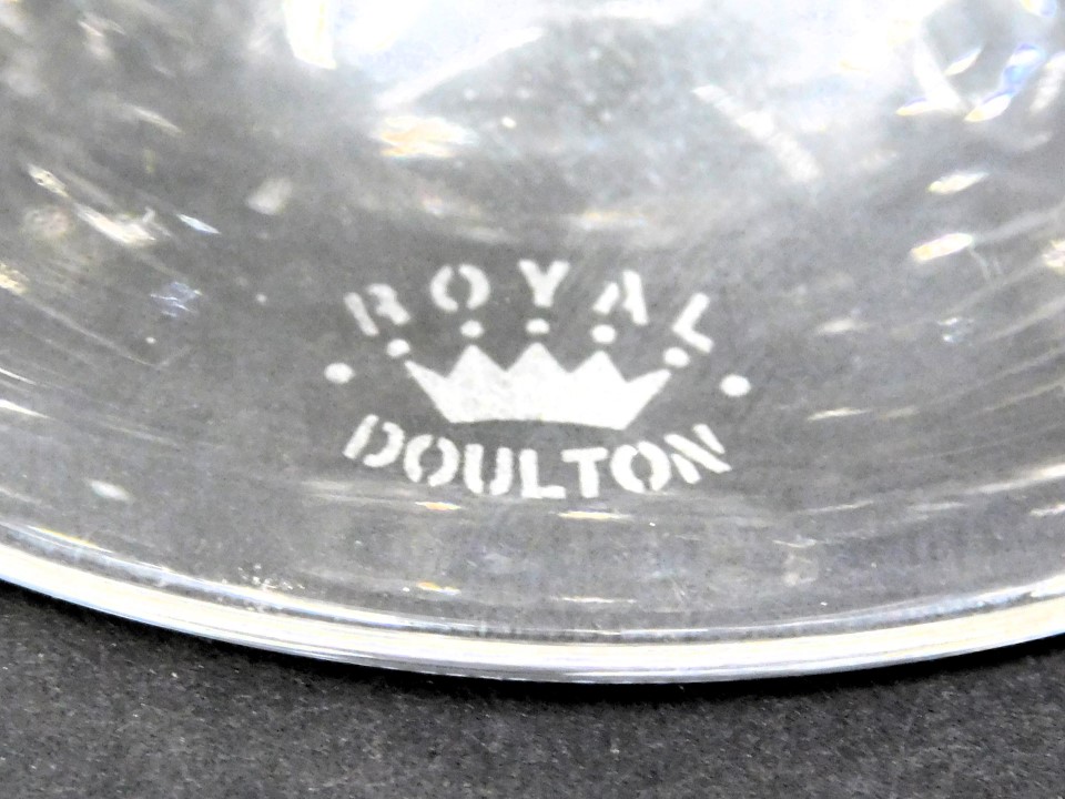 Three pairs of boxed Royal Doulton crystal brandy balloons. - Image 2 of 3