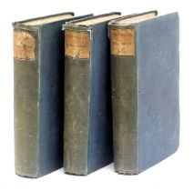 Borrow (George) WILD WALES 3 vol., publisher's cloth, publisher's spine labels, 8vo, first