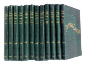 Nicholson (George, ed.) THE ILLUSTRATED DICTIONARY OF GARDENING, 12 vol., publisher's pictorial clot