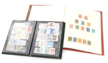 Stamps.- Costa Rica.- an album of stamps, including some early examples, some mint (2 albums)