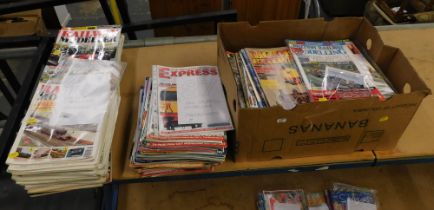 A large quantity of Railway Modeler magazines, (approx 179) and miscellaneous kits.