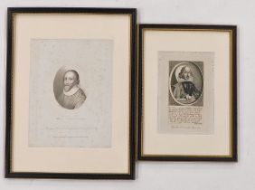 After A. Wivell. William Shakespeare, Engineering published by A. Wivell 1827, 23cm x 17cm and anoth