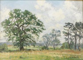 Clive Richard Brown (1901-1991). Barholdby Road Waltham, oil on board, signed and titled verso, 24.5