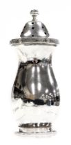 An Elizabeth II silver sugar caster, of baluster form, Birmingham 1959, 3.15oz. (AF)