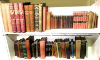 Books. Bindings, including The British Isles, three vols, depicted by pen and camera, Joyce and Thom