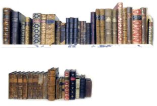 Books. Bindings, including Prescott, Conquest of Mexico, Memoir of Thomas Thomson, three copies, Sai