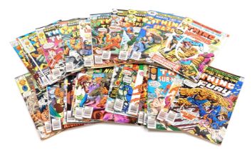 Marvel comics. Twenty eight editions of Marvel Two-In-One, The Thing and...., issues 15-41 inclusive