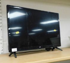 A 24" JVC flat screen television model no. LT24C600.