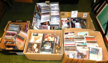 CDs, artist include Liberty X, Eurythmics, Matt Monroe, etc. (5 boxes)