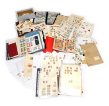 Philately. Victorian and later world used postage stamps, comprising loose and albums, Edward VII 1