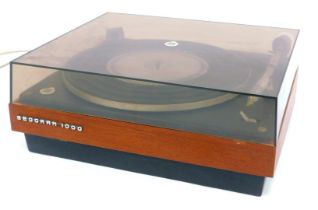 A Bang & Olufsen Beogram 1000 turntable.